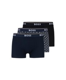 BOSS（ボス）の「3パック ストレッチコットン BOSSロゴ ボクサーパンツ（ボクサーパンツ・メンズ）」