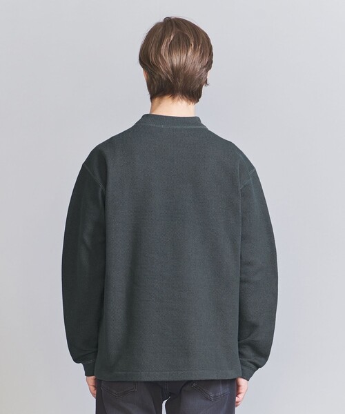 BEAUTY&YOUTH UNITED ARROWS(ビューティーアンドユースユナイテッドアローズ)の「スタティック フェイス クルーネック カットソー(Tシャツ/カットソー・メンズ・オフホワイト/ダークグレー/モカ・S/M/L/XL)」の11枚目の写真