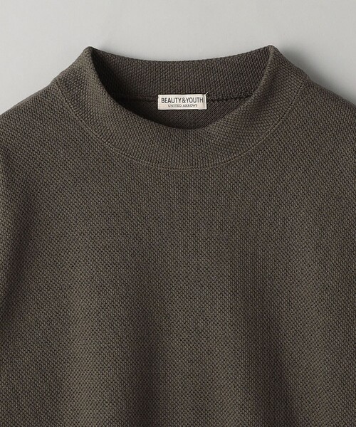 BEAUTY&YOUTH UNITED ARROWS(ビューティーアンドユースユナイテッドアローズ)の「スタティック フェイス クルーネック カットソー(Tシャツ/カットソー・メンズ・オフホワイト/ダークグレー/モカ・S/M/L/XL)」の18枚目の写真