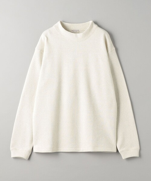BEAUTY&YOUTH UNITED ARROWS(ビューティーアンドユースユナイテッドアローズ)の「スタティック フェイス クルーネック カットソー(Tシャツ/カットソー・メンズ・オフホワイト/ダークグレー/モカ・S/M/L/XL)」の20枚目の写真