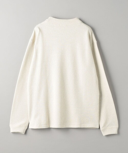 BEAUTY&YOUTH UNITED ARROWS(ビューティーアンドユースユナイテッドアローズ)の「スタティック フェイス クルーネック カットソー(Tシャツ/カットソー・メンズ・オフホワイト/ダークグレー/モカ・S/M/L/XL)」の21枚目の写真