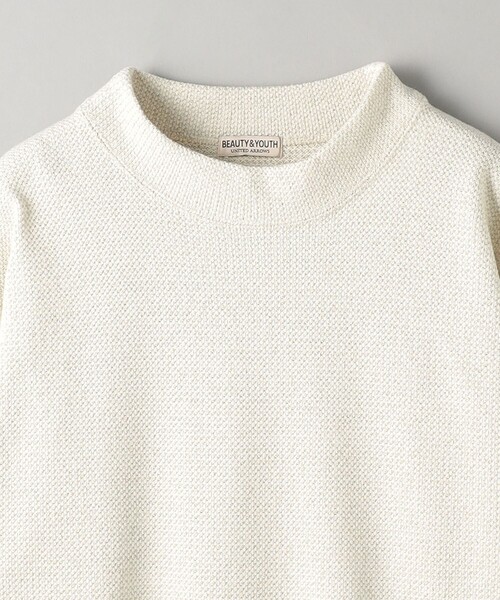 BEAUTY&YOUTH UNITED ARROWS(ビューティーアンドユースユナイテッドアローズ)の「スタティック フェイス クルーネック カットソー(Tシャツ/カットソー・メンズ・オフホワイト/ダークグレー/モカ・S/M/L/XL)」の22枚目の写真
