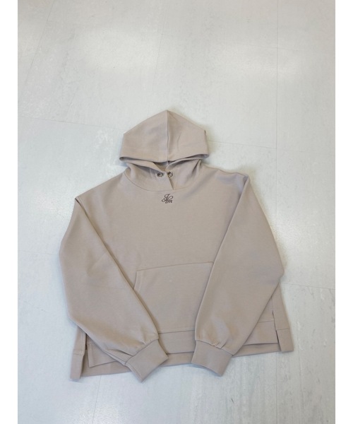 JUMELLE（ジュメロ）の「muff pocket hoodie（パーカー・レディース・ベージュ・FREE）」の2枚目の写真
