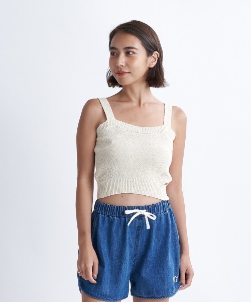 ROXY(ロキシー)の「BLOOMING DAYS CAMI/ロキシーショートレングスキャミソール(キャミソール・レディース・ホワイト/レッド/ブルー/グリーン・SMALL/MEDIUM/LARGE)」の6枚目の写真