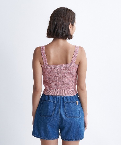 ROXY(ロキシー)の「BLOOMING DAYS CAMI/ロキシーショートレングスキャミソール(キャミソール・レディース・ホワイト/レッド/ブルー/グリーン・SMALL/MEDIUM/LARGE)」の15枚目の写真