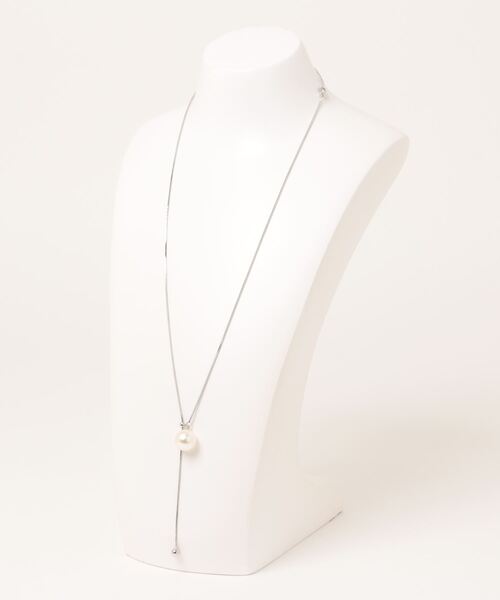 LA VORAGINE（ラ ヴォラジネ）の「アレルギー対応エコパールロングネックレス（ネックレス・レディース・ゴールド/シルバー/グレー・FREE）」の8枚目の写真