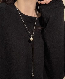 アレルギー対応エコパールロングネックレス