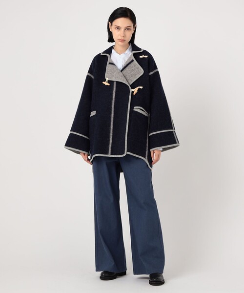 TOMORROWLAND （トゥモローランド）の「Elisabeth Stray Pedersen DUFFLE ジャケット（ダッフルコート・レディース・ネイビー・S）」の14枚目の写真