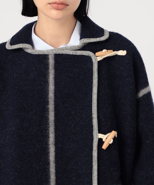 TOMORROWLAND （トゥモローランド）の「Elisabeth Stray Pedersen DUFFLE ジャケット（ダッフルコート・レディース・ネイビー・S）」の9枚目の写真