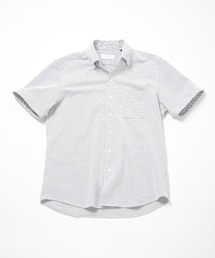 MEN'S BIGI | 【ACTIVE TAILOR】吸水速乾ミニワッフルワンピースカラー半袖シャツ(シャツ/ブラウス)