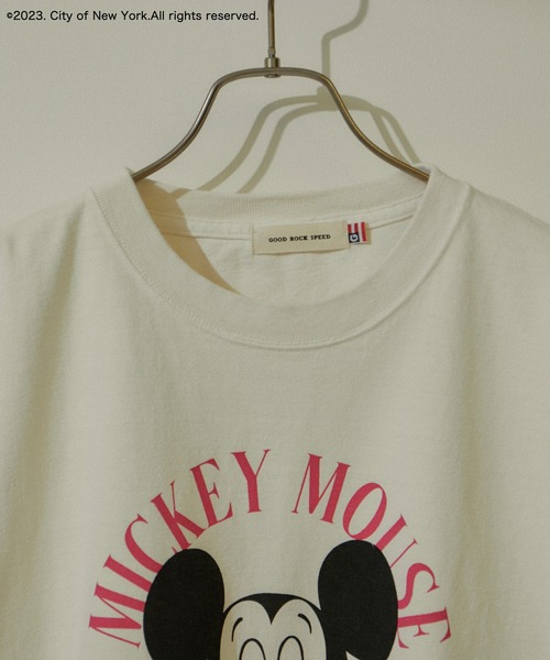 GOOD ROCK SPEED（グッドロックスピード）の「【GOOD ROCK SPEED】[ホワイト別注]MICKEY MOUSE / Tシャツ（Tシャツ/カットソー・レディース・ホワイト/ブラック系その他・FREE）」の17枚目の写真