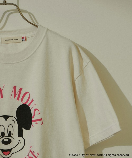 GOOD ROCK SPEED（グッドロックスピード）の「【GOOD ROCK SPEED】[ホワイト別注]MICKEY MOUSE / Tシャツ（Tシャツ/カットソー・レディース・ホワイト/ブラック系その他・FREE）」の18枚目の写真
