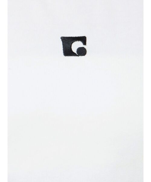 EMODA(エモダ)の「ロゴミニマルTシャツ(Tシャツ/カットソー・レディース・グリーン/ホワイト/ブラック/グレー・FREE)」の22枚目の写真