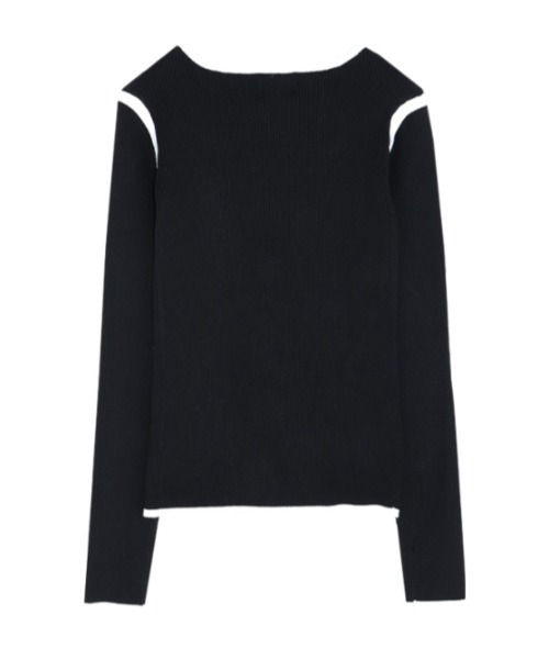 AMAIL（アマイル）の「Piping egg knit（カーディガン/ボレロ・レディース・ブラック/ピンク/イエロー・FREE）」の20枚目の写真