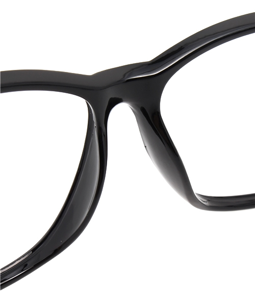 WEGO（ウィゴー）の「WEGO/ウェリントンタイプ(レンズ無し)（メガネ・メンズ・ブラック・FREE）」の6枚目の写真