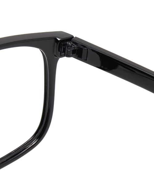 WEGO（ウィゴー）の「WEGO/ウェリントンタイプ(レンズ無し)（メガネ・メンズ・ブラック・FREE）」の7枚目の写真