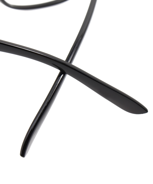 WEGO（ウィゴー）の「WEGO/ウェリントンタイプ(レンズ無し)（メガネ・メンズ・ブラック・FREE）」の8枚目の写真