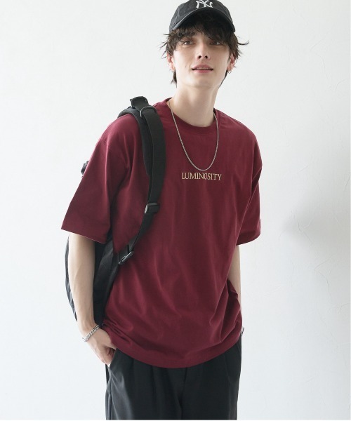 RAGEBLUE（レイジブルー）の「BACK PHOTO PRINT BIG T-SHIRTS/バックフォトプリント/天竺コットン/ビッグシルエットTシャツ（Tシャツ/カットソー・メンズ・ブラック/ホワイト/グリーン/ワインレッド・SMALL/MEDIUM/LARGE）」の18枚目の写真