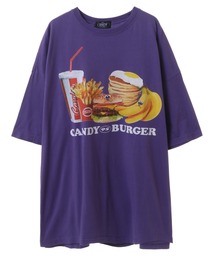Candy Stripper | CANDY BURGER BIG BIG Tシャツ(Tシャツ/カットソー)