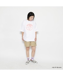 RUDIE'SxCRAYON SHINCHAN CIRCLEMOSH BIGSILHOUETTE TEE/ ルーディーズ×クレヨンしんちゃん サークルモッシュ ビッグシルエットTシャツ