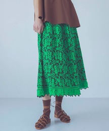 ODAKHA（オダカ）の「ODAKHA / floral flare skirt(フローラルフレアスカート)（スカート）」