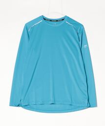 ティゴラ TIGORA ランニング メンズ無地長袖Tシャツ