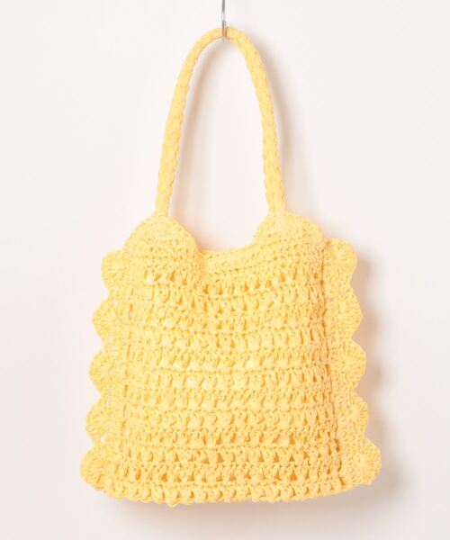 KATHARINE ROSS(キャサリンロス)の「【KATHARINE ROSS】【WEB限定】フローラルカラートートバッグ(かごバッグ・レディース・ベージュ/ラベンダー/ミント/イエロー・MEDIUM)」の5枚目の写真