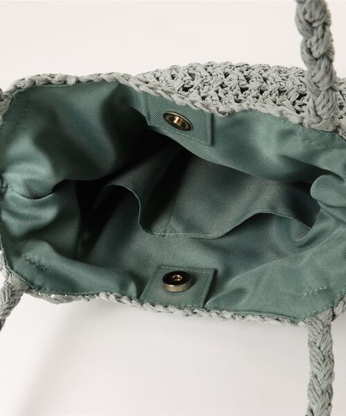 KATHARINE ROSS(キャサリンロス)の「【KATHARINE ROSS】【WEB限定】フローラルカラートートバッグ(かごバッグ・レディース・ベージュ/ラベンダー/ミント/イエロー・MEDIUM)」の10枚目の写真