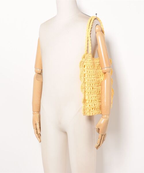 KATHARINE ROSS(キャサリンロス)の「【KATHARINE ROSS】【WEB限定】フローラルカラートートバッグ(かごバッグ・レディース・ベージュ/ラベンダー/ミント/イエロー・MEDIUM)」の11枚目の写真