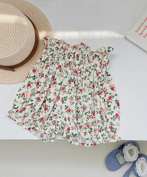 aimoha（アイモハ）の「【aimoha-KIDS-】プリントカボチャパンツ（その他パンツ・キッズ・ホワイト/ピンク/レッド/イエロー/ブラック・90/100/110/120/130/140）」の4枚目の写真