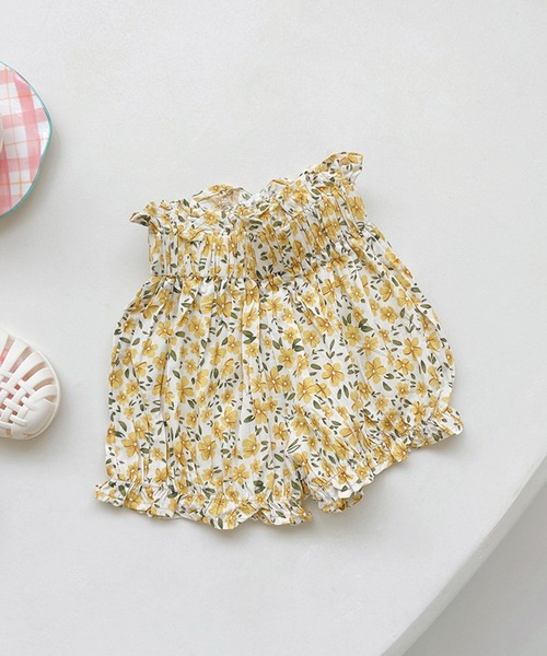 aimoha（アイモハ）の「【aimoha-KIDS-】プリントカボチャパンツ（その他パンツ・キッズ・ホワイト/ピンク/レッド/イエロー/ブラック・90/100/110/120/130/140）」の3枚目の写真