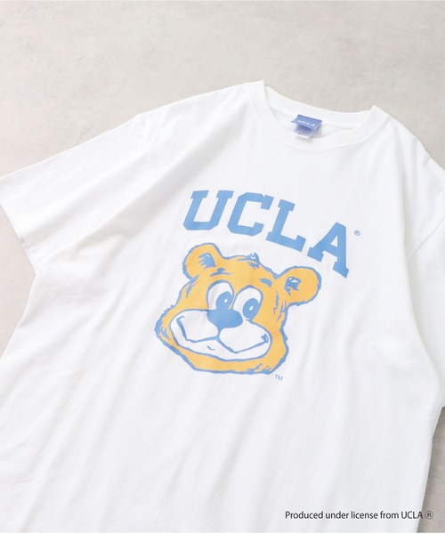 UCLA（ユーシーエルエー）の「UCLA SHORT SLEEVE T-SHIRT（Tシャツ/カットソー・メンズ・ホワイト系2/ネイビー/スミクロ/ホワイト系1/グリーン・M/L/XL）」の2枚目の写真