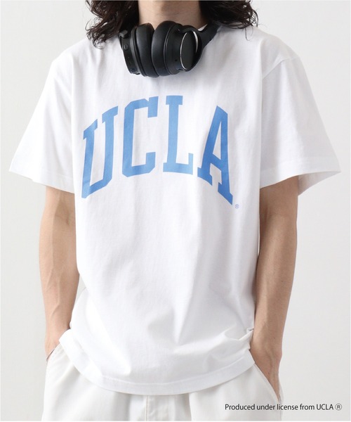 UCLA（ユーシーエルエー）の「UCLA SHORT SLEEVE T-SHIRT（Tシャツ/カットソー・メンズ・ホワイト系2/ネイビー/スミクロ/ホワイト系1/グリーン・M/L/XL）」の3枚目の写真