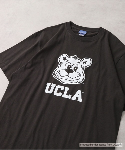 UCLA（ユーシーエルエー）の「UCLA SHORT SLEEVE T-SHIRT（Tシャツ/カットソー・メンズ・ホワイト系2/ネイビー/スミクロ/ホワイト系1/グリーン・M/L/XL）」の4枚目の写真