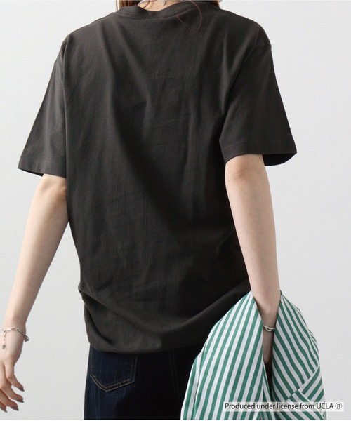 UCLA（ユーシーエルエー）の「UCLA SHORT SLEEVE T-SHIRT（Tシャツ/カットソー・メンズ・ホワイト系2/ネイビー/スミクロ/ホワイト系1/グリーン・M/L/XL）」の11枚目の写真