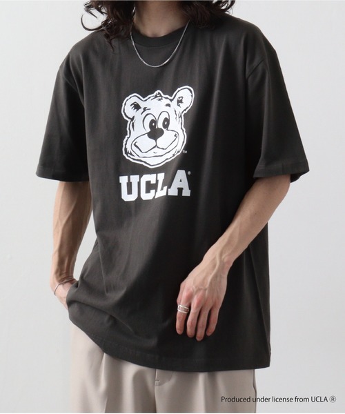 UCLA（ユーシーエルエー）の「UCLA SHORT SLEEVE T-SHIRT（Tシャツ/カットソー・メンズ・ホワイト系2/ネイビー/スミクロ/ホワイト系1/グリーン・M/L/XL）」の13枚目の写真