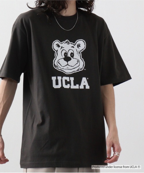 UCLA（ユーシーエルエー）の「UCLA SHORT SLEEVE T-SHIRT（Tシャツ/カットソー・メンズ・ホワイト系2/ネイビー/スミクロ/ホワイト系1/グリーン・M/L/XL）」の15枚目の写真