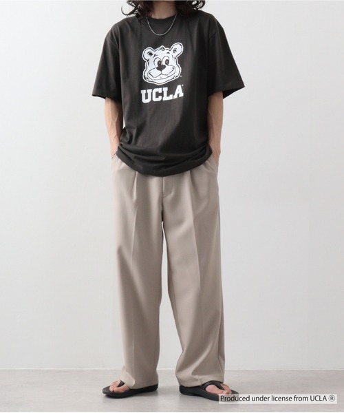 UCLA（ユーシーエルエー）の「UCLA SHORT SLEEVE T-SHIRT（Tシャツ/カットソー・メンズ・ホワイト系2/ネイビー/スミクロ/ホワイト系1/グリーン・M/L/XL）」の17枚目の写真