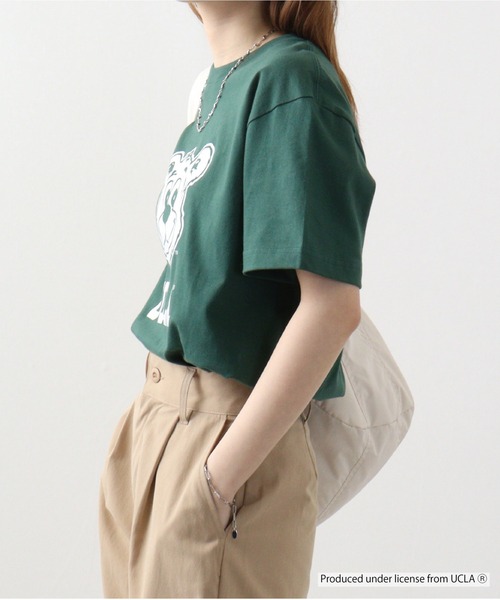 UCLA（ユーシーエルエー）の「UCLA SHORT SLEEVE T-SHIRT（Tシャツ/カットソー・メンズ・ホワイト系2/ネイビー/スミクロ/ホワイト系1/グリーン・M/L/XL）」の20枚目の写真