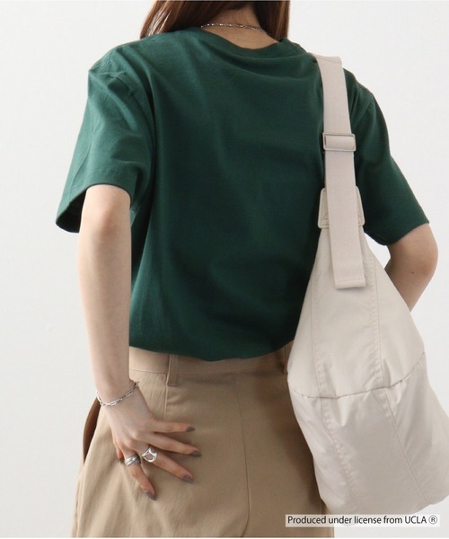 UCLA（ユーシーエルエー）の「UCLA SHORT SLEEVE T-SHIRT（Tシャツ/カットソー・メンズ・ホワイト系2/ネイビー/スミクロ/ホワイト系1/グリーン・M/L/XL）」の21枚目の写真