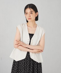 EMMEL REFINES | ＜EMMEL REFINES＞EM シャーク Vネック ベスト(ベスト)