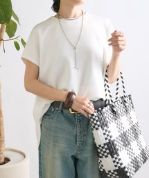 RIVE DROITE | ハーフスリーブダンボールプルオーバー(Tシャツ/カットソー)