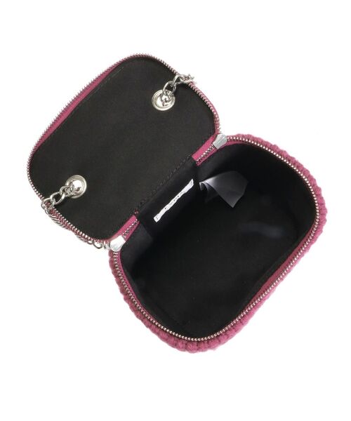 EVRIS(エヴリス)の「バニティーデザインニットBAG(ショルダーバッグ・レディース・ホワイト/ピンク/ブラック・FREE)」の18枚目の写真