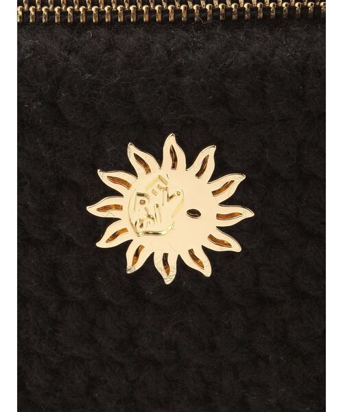 EVRIS（エヴリス）の「バニティーデザインニットBAG（ショルダーバッグ・レディース・ホワイト/ピンク/ブラック・FREE）」の6枚目の写真