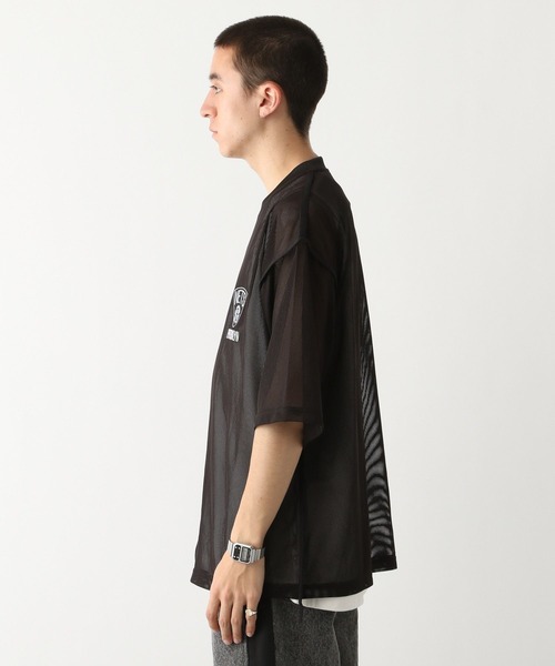 NBA(エヌビーエー)の「【NBA】別注/メッシュアンサンブルプルオーバー(Tシャツ/カットソー・メンズ・レッド/パープル/ブラック・LARGE/MEDIUM)」の14枚目の写真