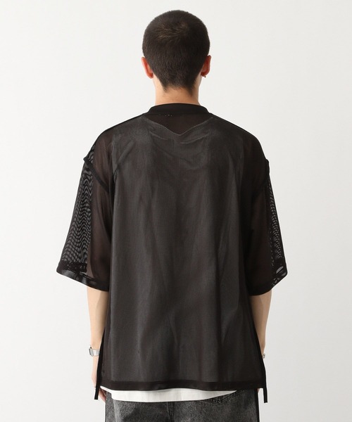 NBA(エヌビーエー)の「【NBA】別注/メッシュアンサンブルプルオーバー(Tシャツ/カットソー・メンズ・レッド/パープル/ブラック・LARGE/MEDIUM)」の15枚目の写真