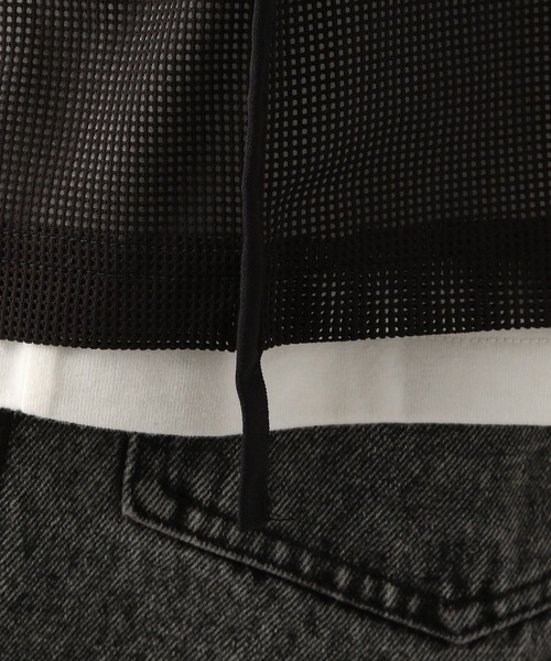 NBA(エヌビーエー)の「【NBA】別注/メッシュアンサンブルプルオーバー(Tシャツ/カットソー・メンズ・レッド/パープル/ブラック・LARGE/MEDIUM)」の19枚目の写真