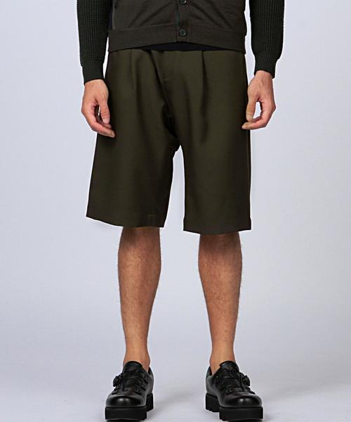 EN ROUTE（アンルート）の「ENR サルエルショーツ●（その他パンツ・メンズ・ブラック/オリーブ/ネイビー・3/1/2）」の2枚目の写真