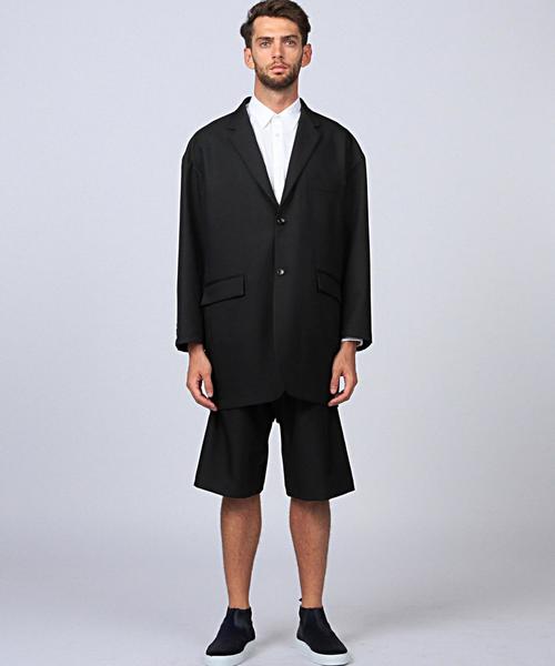 EN ROUTE（アンルート）の「ENR サルエルショーツ●（その他パンツ・メンズ・ブラック/オリーブ/ネイビー・3/1/2）」の6枚目の写真