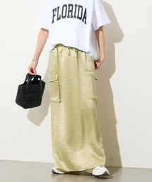 JOURNAL STANDARD（ジャーナルスタンダード）の「【＆FUNCTION】ヴィンテージサテンカーゴスカート（スカート）」